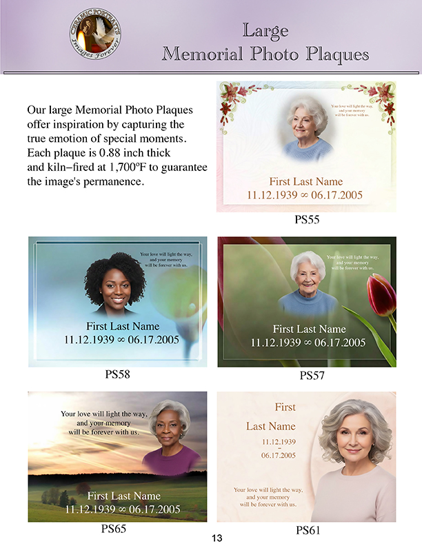 Large Memorial Plaques